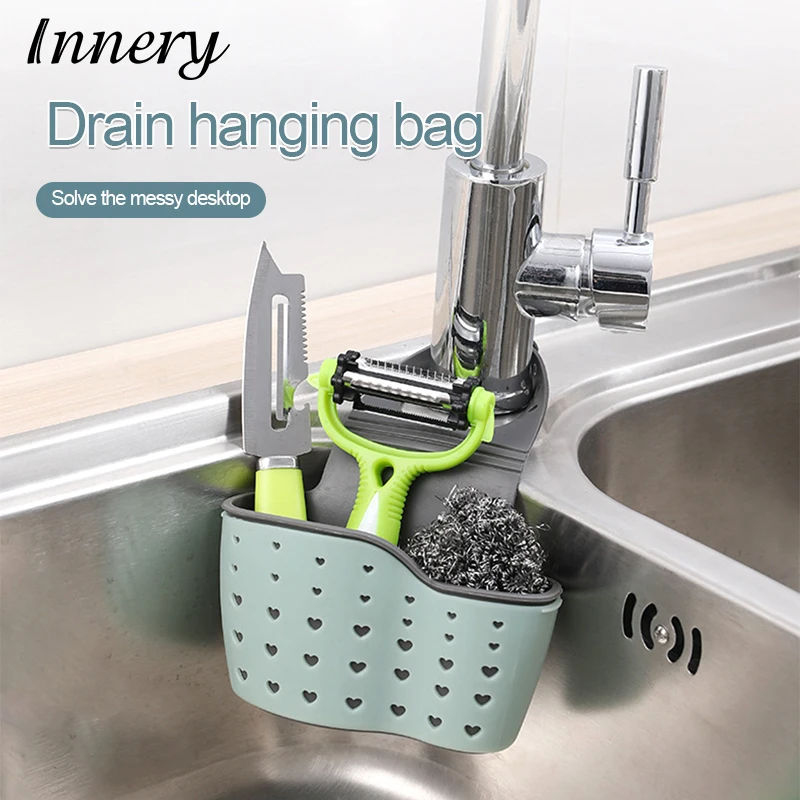 Полка для раковины полка слива губки мыла держатель ванной комнаты кухни