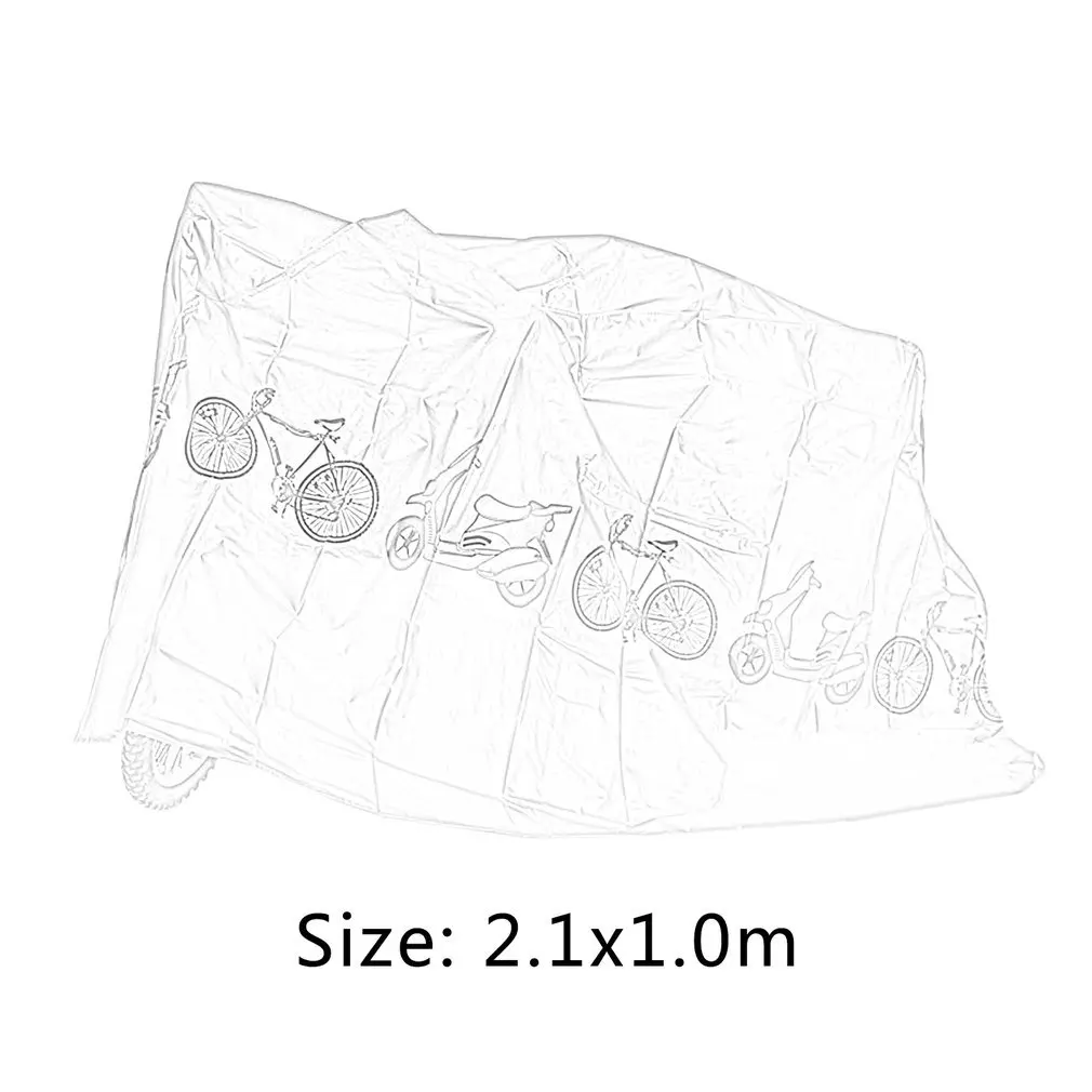 

Universal Bicycle Rain & Dust Proof Cover Waterproof UV Protector Cover Bike Accessories For Bike Electric Motorcycle Scooter