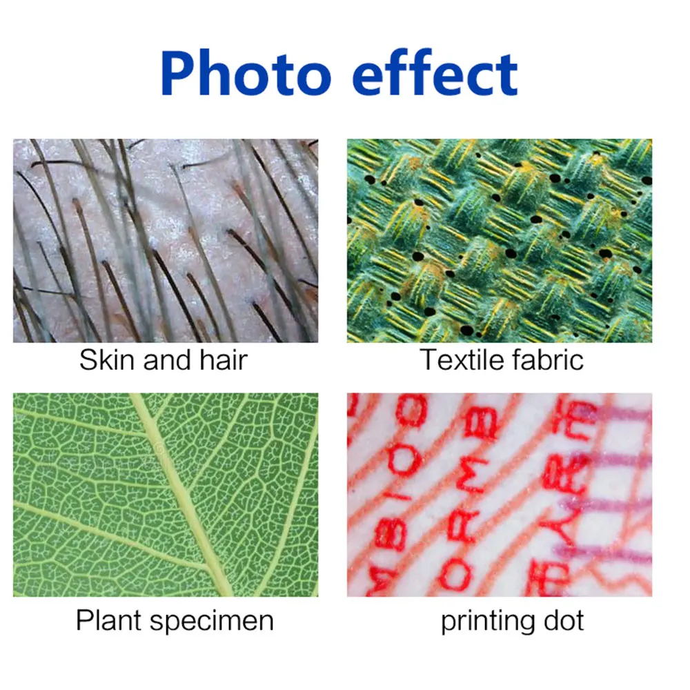 Электронный микроскоп с 8 светодиодами 1000X инструмент для чистки ушей в реальном