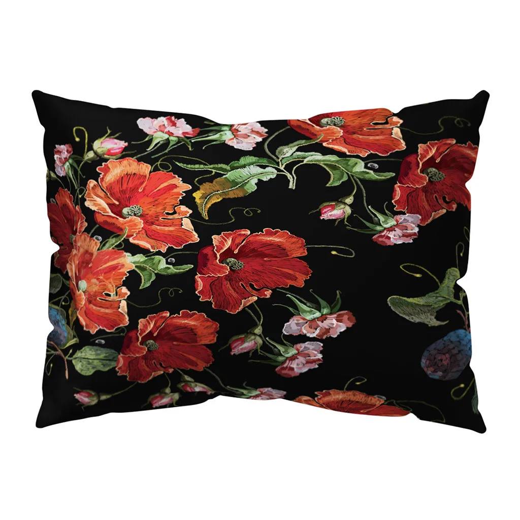 30x50 см Наволочки с принтом диван из полиэстера Автомобильная наволочка домашняя