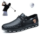 Мужские спортивные кроссовки для гольфа, черные и белые кроссовки для спорта и фитнеса, 2021