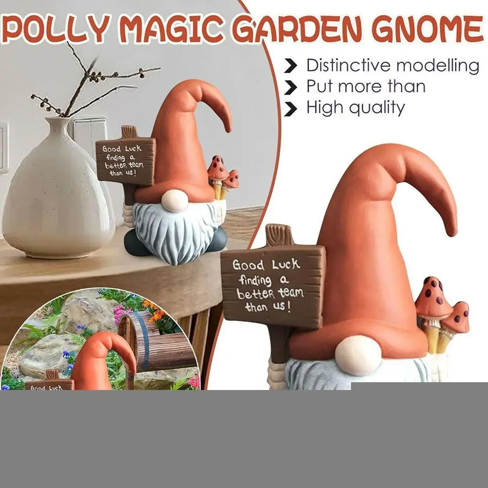 

2021 New Color Garden Dwarf Doll Faceless Doll Home Rainbow Resin Decoration Crafts Doll D4I0