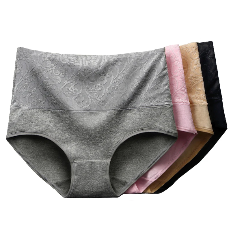 

3pcs/Lot Panties For Women Cotton Underwear Ladies Seamless Comfortable Briefs Lingerie Calcinhas Intimates Underpant High Waist