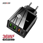 Сетевое зарядное устройство с портом USB Type-C и поддержкой быстрой зарядки