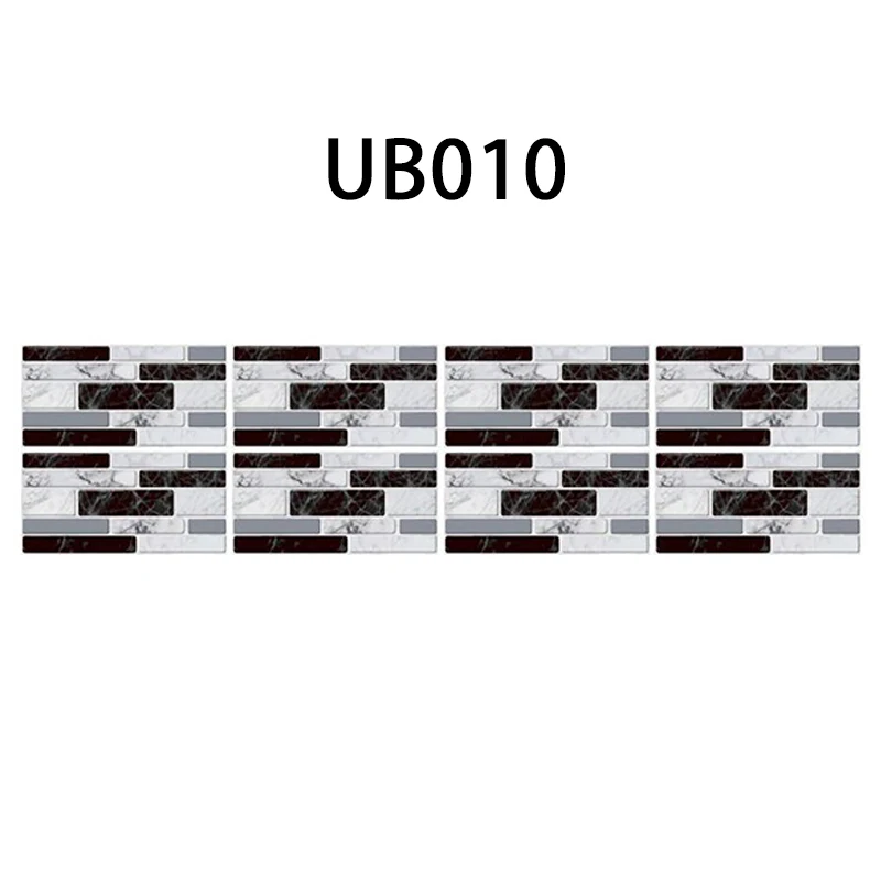 

American new style brick pattern decorative wall sticker For Kitchen Bathroom Living room waterproof high temperature resistant
