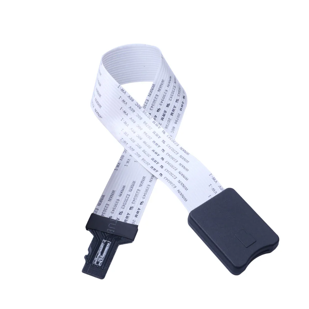 TF to micro SD Flex Extender cable Zip Extension Memory Card Cord Linker 48CM | Электроника