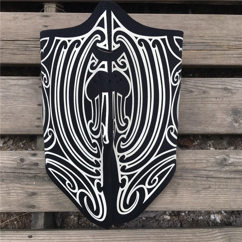 Мотоциклетная Неопреновая Маска для лица ветрозащитная женская маска снегоход