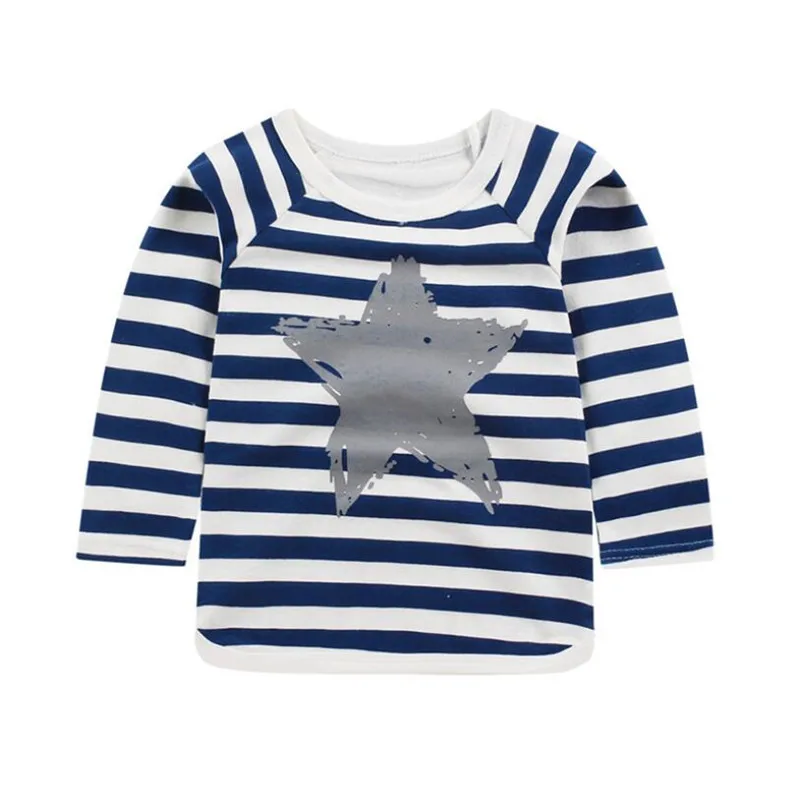 001 Девушка От 2 до 5 лет из хлопка, camisas bebes кукла трансфер до ninas; одежда для маленьких девочек; детская одежда с длинными рукавами детские рубашки футболки для девочек на День Благодарения, рубашка, топы - Цвет: 001