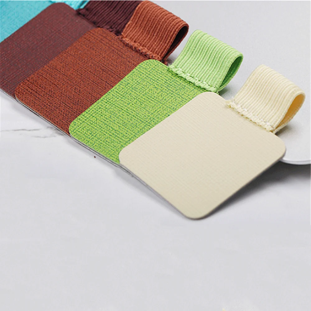 Самоклеящиеся зажимы для ручки из искусственной кожи эластичные резиновые петли