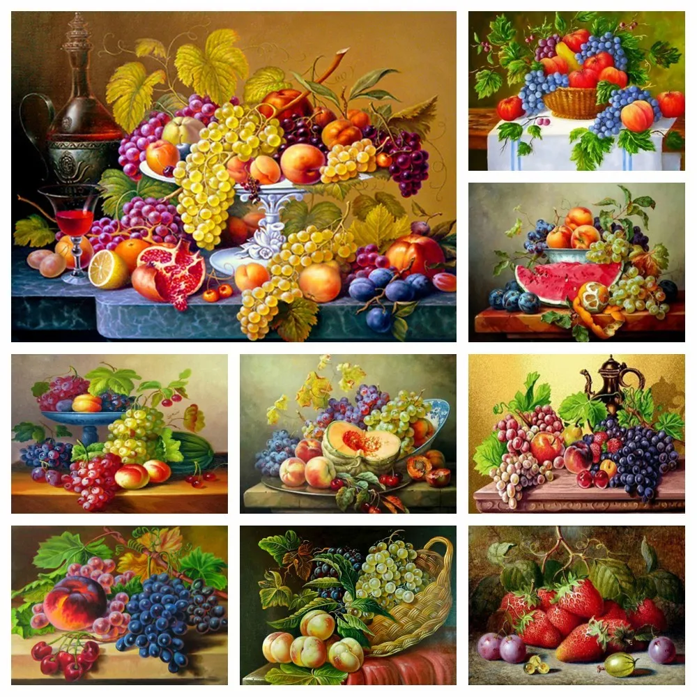 MomoArt алмазная живопись полная картина искусственная вышивка фруктов Новое