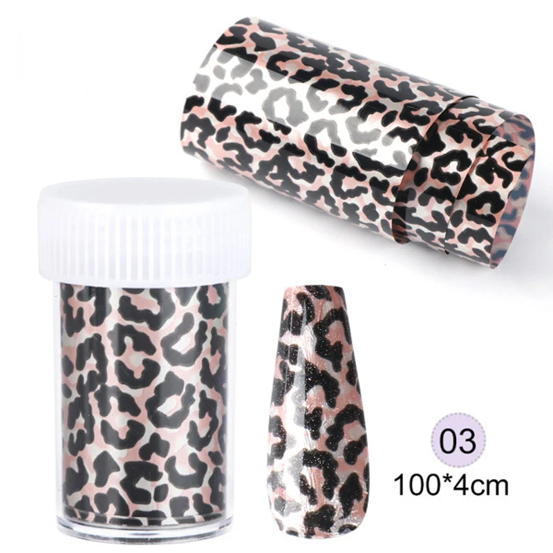 Переводные наклейки для ногтей 1 рулон в коробке бумага переноса из серии