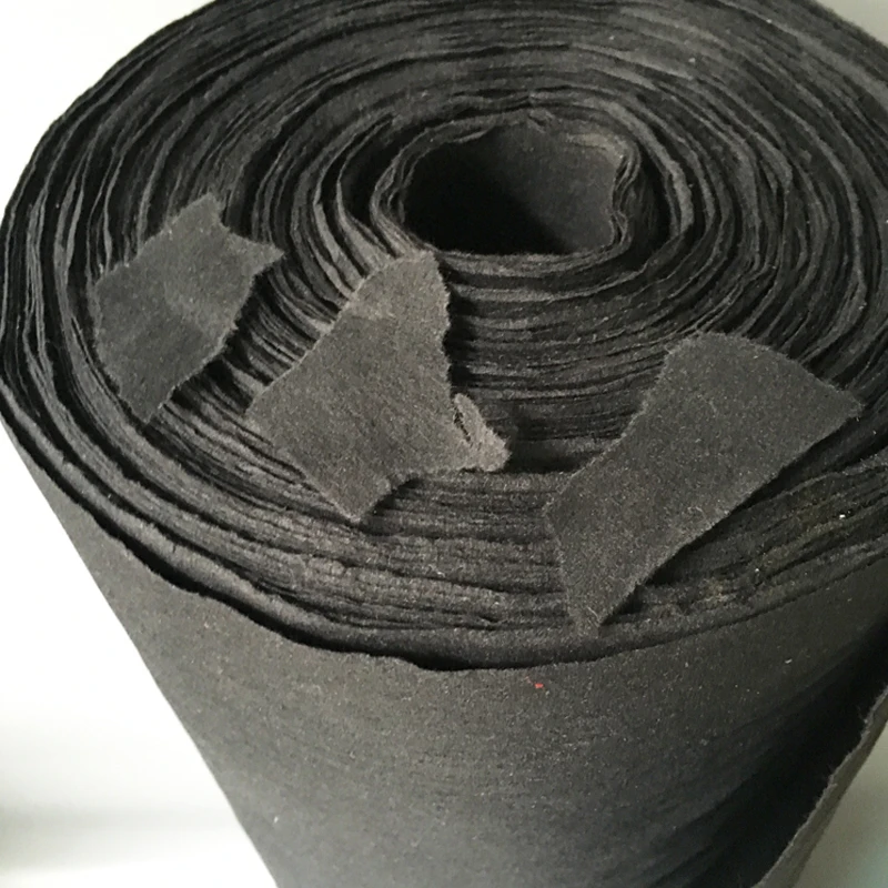 Черная специальная бумажная подкладка для компьютерной вышивки