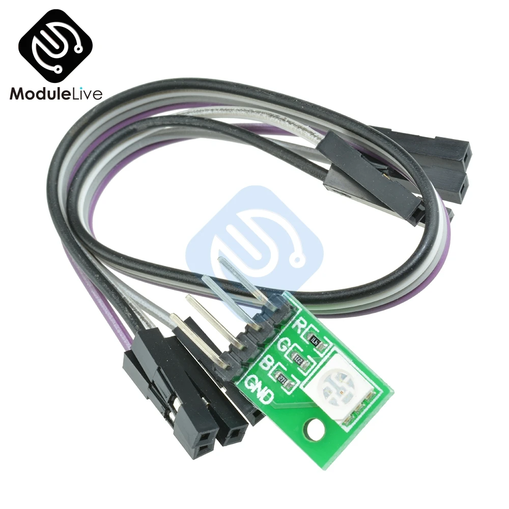 3 цвета RGB SMD светодиодный модуль 5050 полноцветный Pwm трехцветный для Arduino MCU