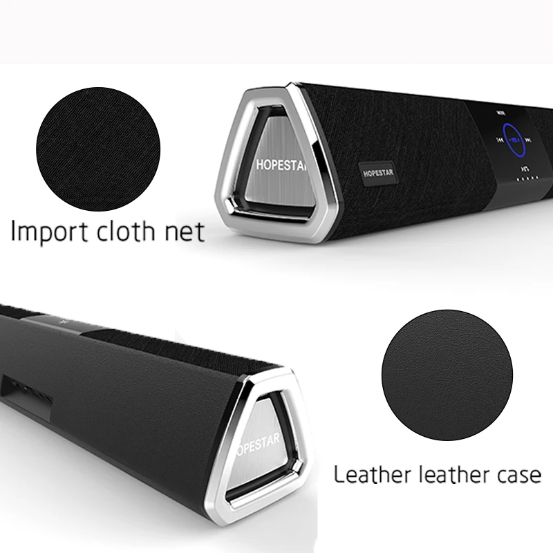 HOPESTAR A3 Bluetooth динамик 20 Вт звуковая панель телевизора беспроводной портативный