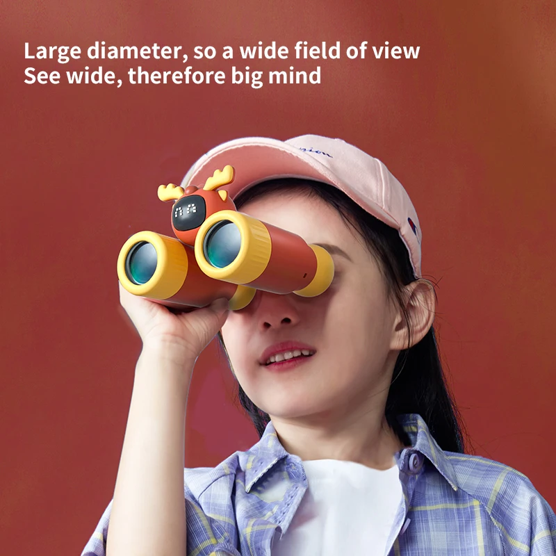 

Outdoor Exploration Binoculars Detachable Monocular Telescope Toy Kid Explorer Kit Magnifying Glass Eyepiece Optical Objective