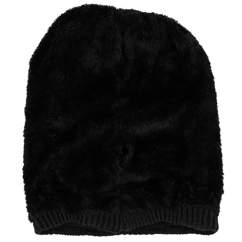 Беспроводная Bluetooth V4.2 Вязаная Шапка-бини плюс бархатная зимняя клетчатая шапка