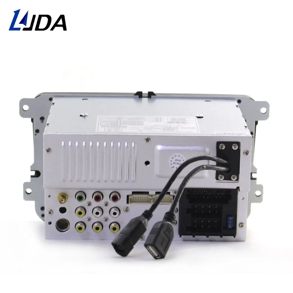 Автомагнитола LJDA 2 din DVD-плеер для Volkswagen VW GOLF PASSAT B6 JETTA POLO CC TIGUAN OCTAVIA T5 Gps-навигация