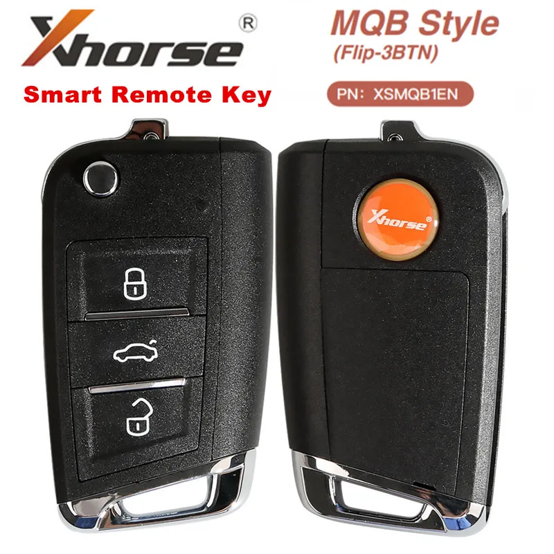 Xhorse для MQB умный Бесконтактный дистанционный ключ XSMQB1EN 3 кнопки VVDI2 VVDI инструмент