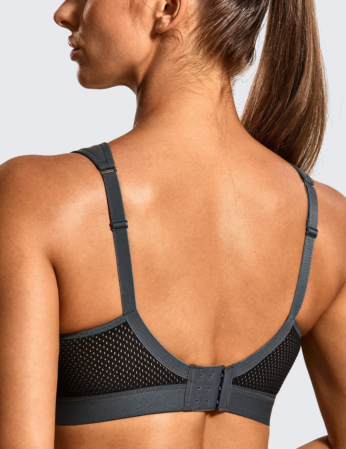 Для женщин High Impact поддерживающая Управление без проволоки Non проложенный