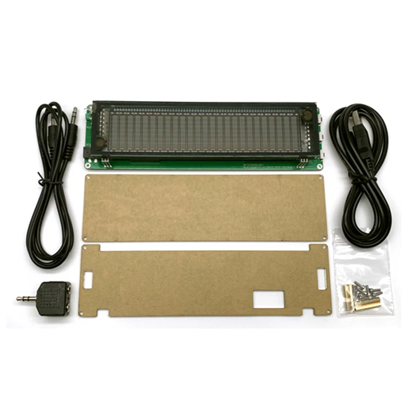 AK2515 VFD Музыка Аудио индикатор спектра 15 уровень VU метр экран дисплей усилитель доска точность часы Регулируемый режим АРУ