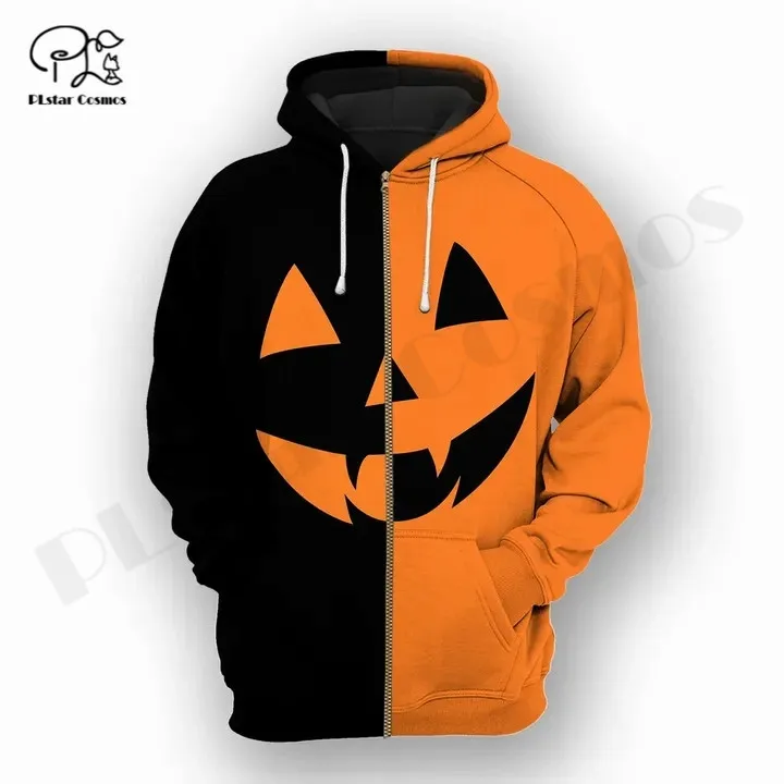 

PLstar Cosmos 3Dprint Newfest Halloween All Saints' Day Cosplay Pumpkin Horror Unique Streetwear Casual Hoodie/Sweatshirt/Zip 13