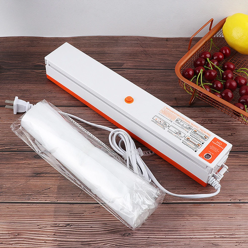 Бытовой пищевой вакуумный упаковщик 220 В упаковочная машина пленочный в том