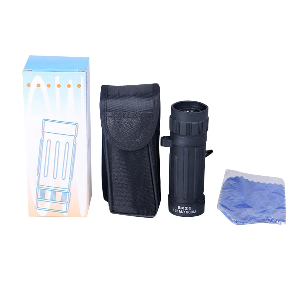 

Original binoculars Zoom Monocular High quality Super High Power8x21 Portable HD OPTICS BAK4 Night Vision Monocular Telescope