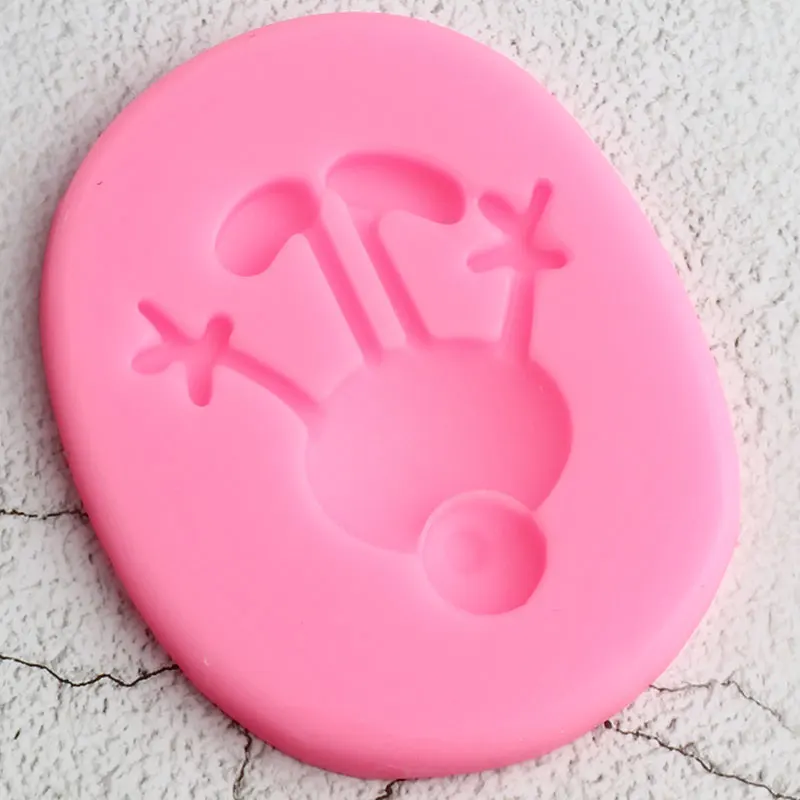 Силиконовые формы Monster инструменты для украшения торта на Хэллоуин сделай сам