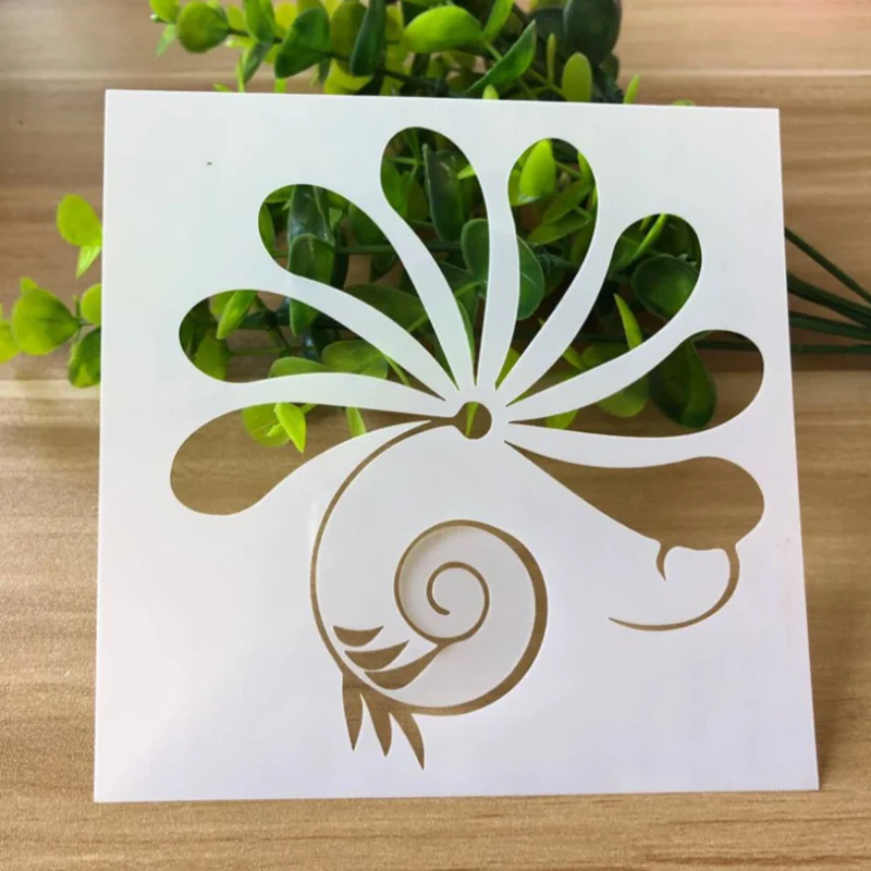 1 шт. трафареты шаблон для рисования в клетку инструменты рукоделия фотоальбом