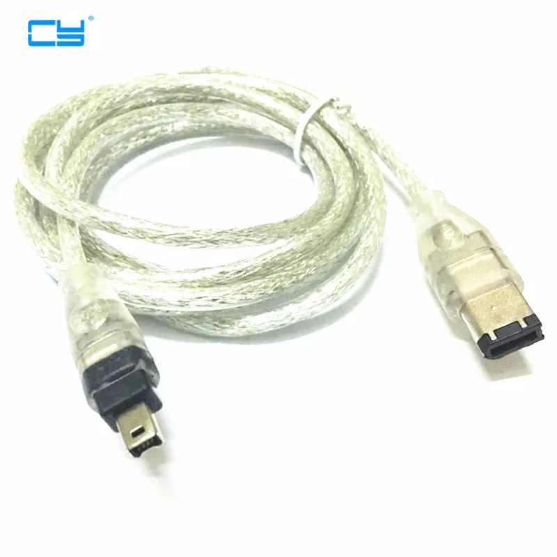 IEEE 1394 6 контактный к 4 кабель с разъемом Firewire DV 5 футов 1 м 150 см для цифровой камеры