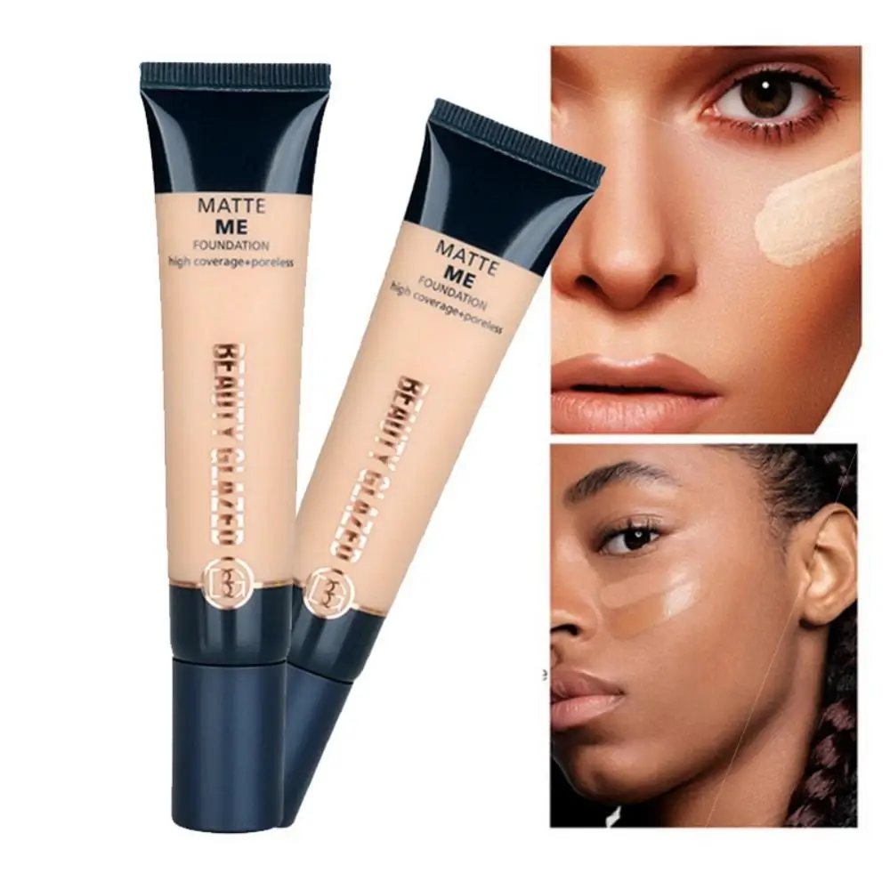 Beauty glazed база для макияжа лица Жидкая основа BB крем консилер грунтовка легко