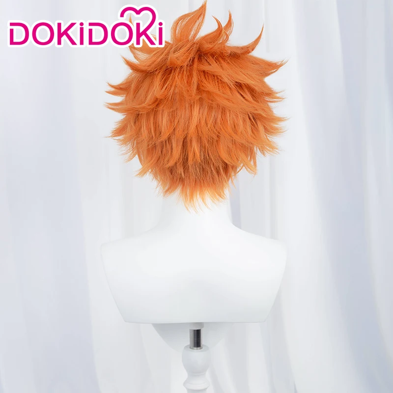 DokiDoki Аниме Haikyuu! Косапп парик Hinata Shoyo Косплей Хината шоё Хэллоуин косаплей |