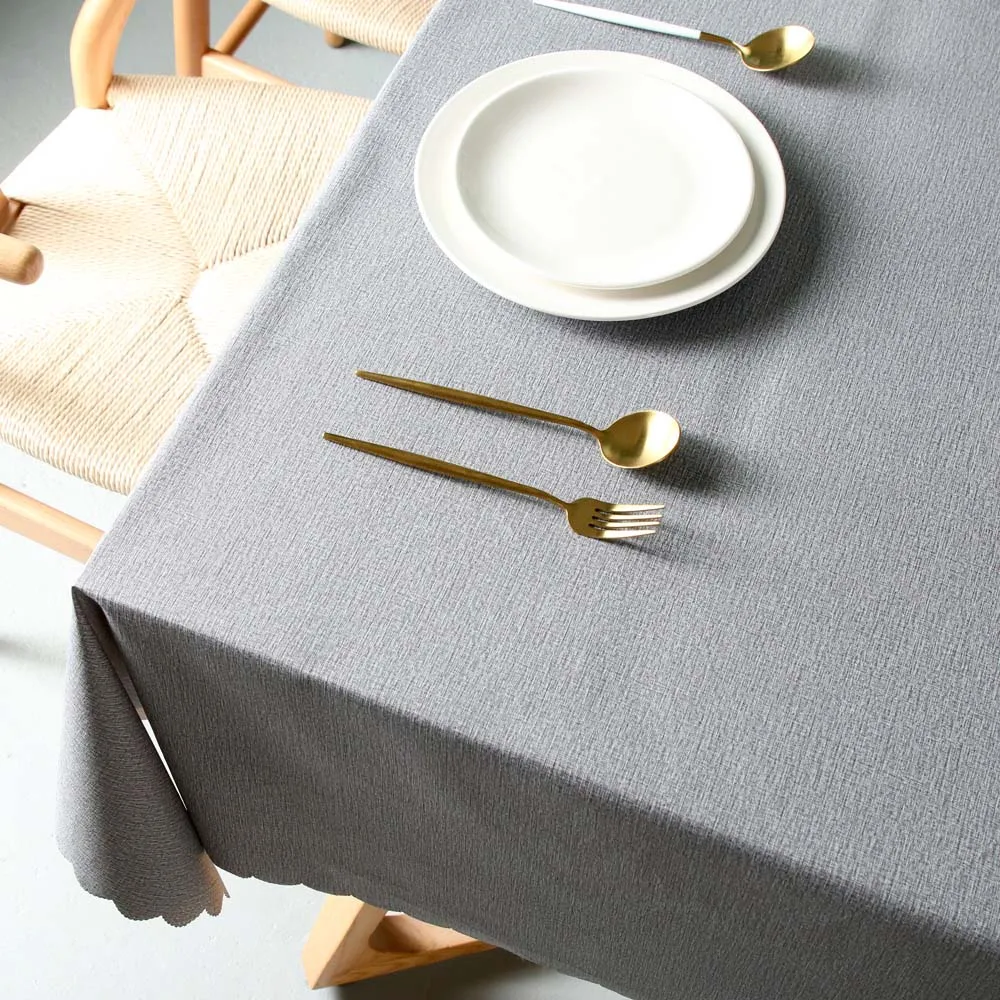 Waterproof Anti-scalding PVC Tablecloth Cover Rectangular Lace Mat Kitchen Oil cloth Glass Soft Cloth Table | Дом и сад
