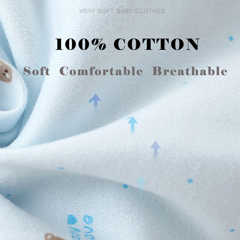 0-6Month Newborn Baby Romper Clothes 2020 Spring Autumn Long sleeve infant clothing Boneless Soft 100 % cotton girl clothes | Мать и
