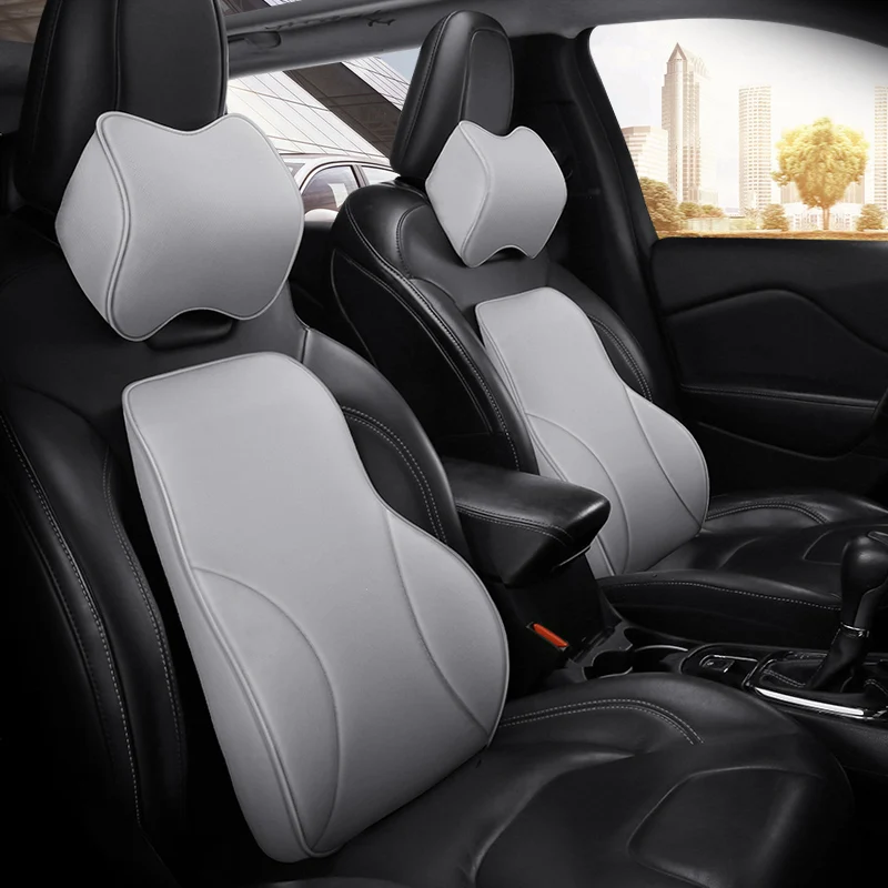 Автомобильное сиденье Подушка для отдыха головы и шеи Массаж авто подушка с