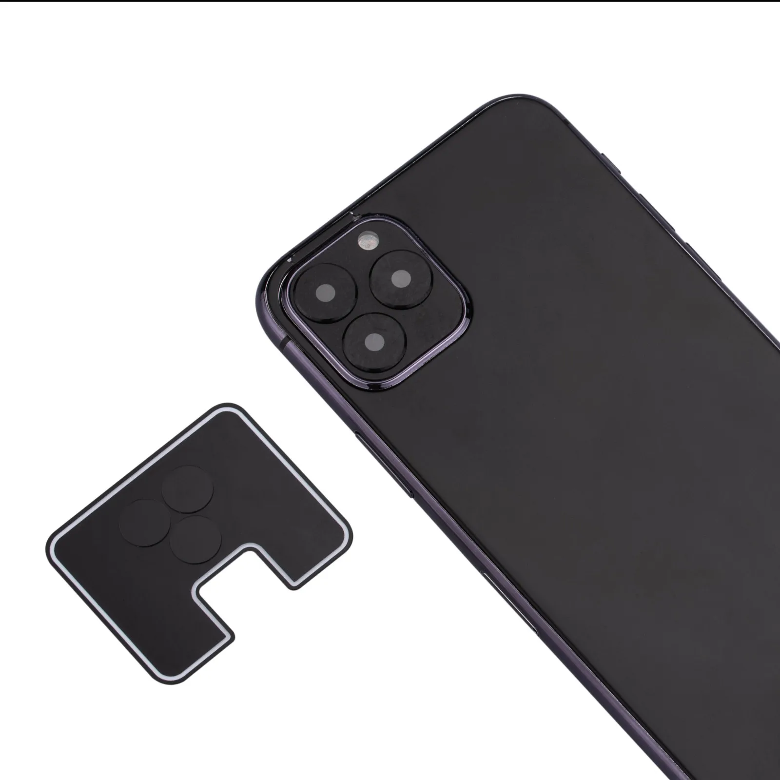 Защитное закаленное стекло с 3 отверстиями для объектива камеры iPhone 11Pro 1 шт./2 шт./3