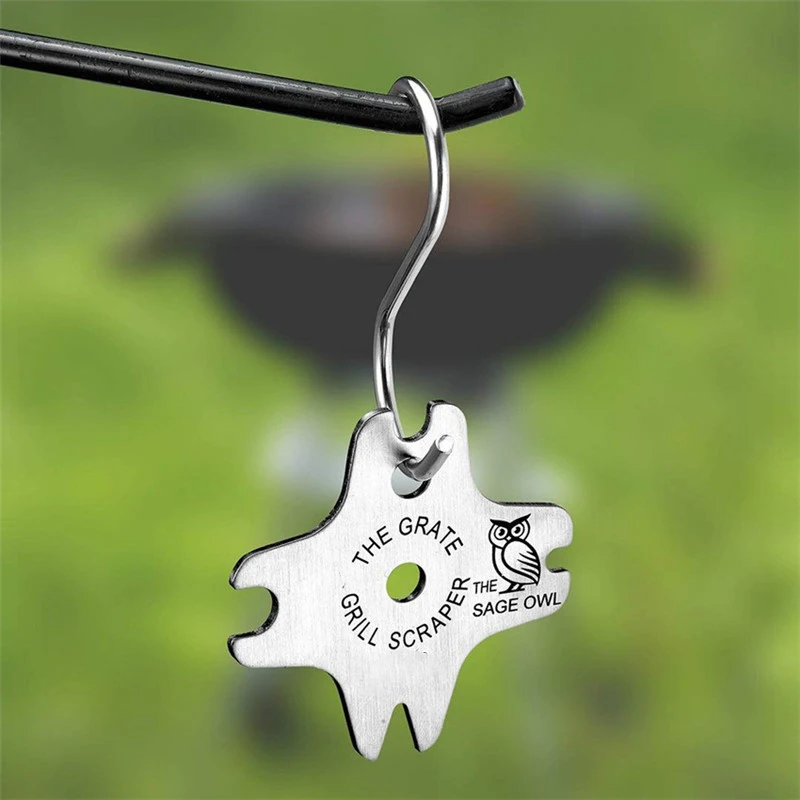 Скребок для барбекю проволочная щетка из нержавеющей стали гриля чистящие