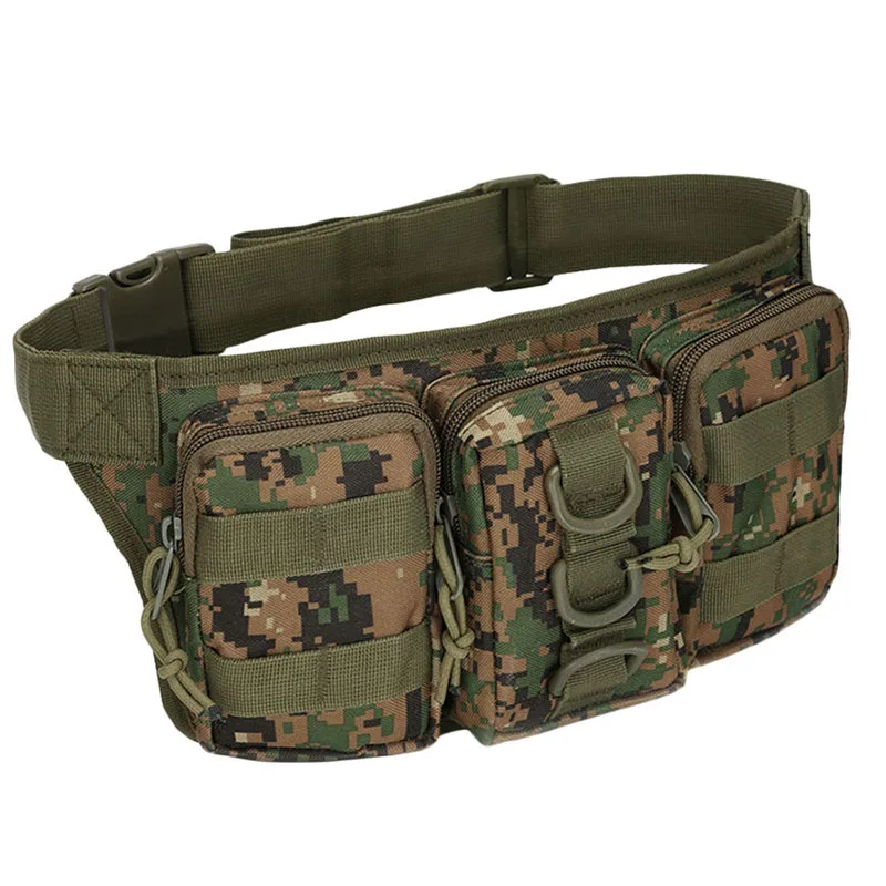 Military Outdoor Tactical Bag Utility Tactical Waterproof  Waist Pack Hiking Camping Backpack Hunting Camouflage Army Bags