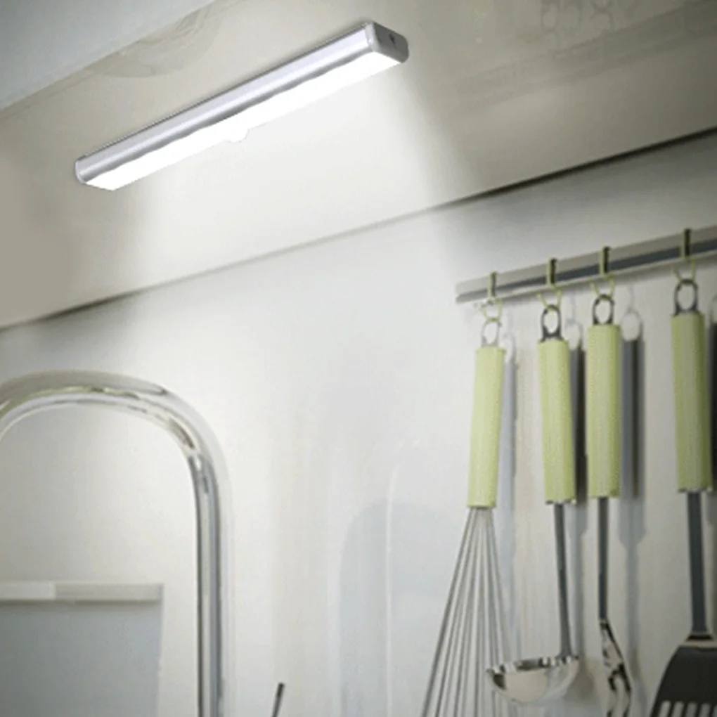 

19cm 10LED Wireless LED Night Light Motion Sensor Light Closet Night Lamp For Kitchen Bedroom Cabinet Staircase Backlight