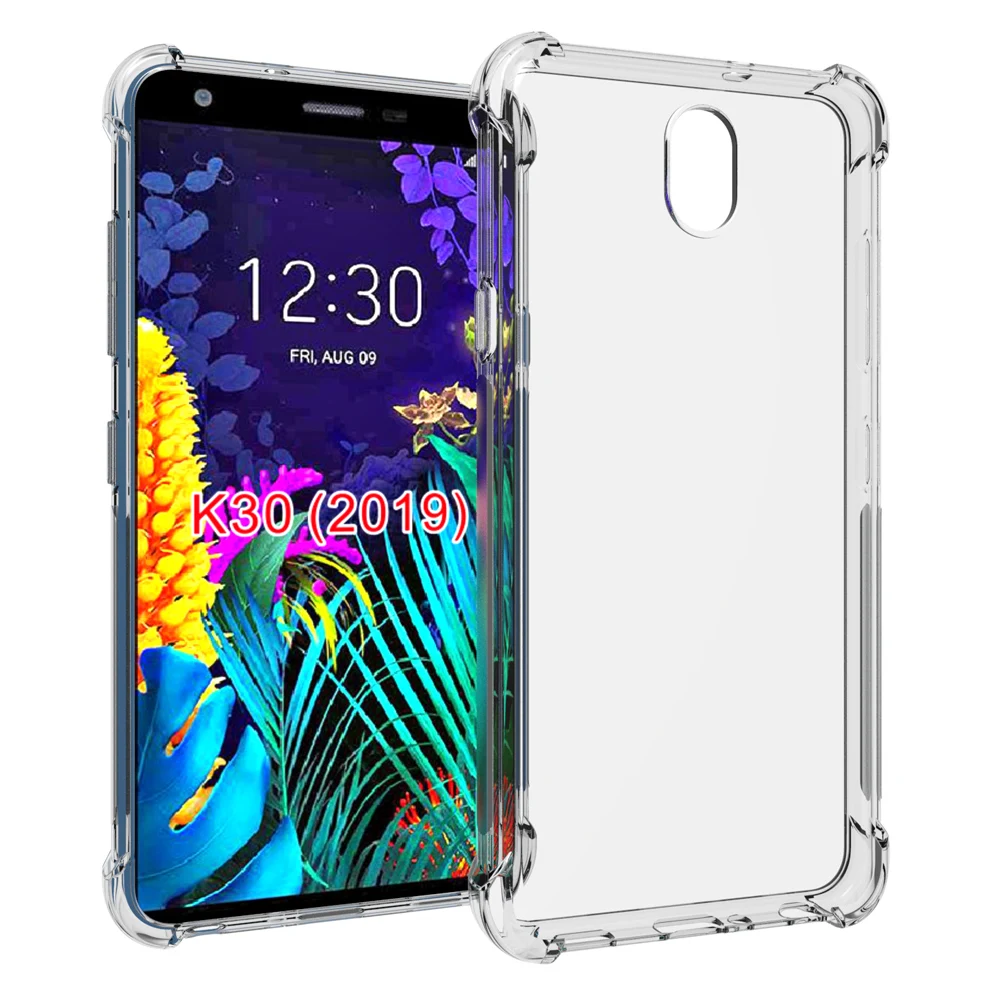 Прозрачный Противоскользящий противоударный Прочный гибкий ТПУ мягкий чехол