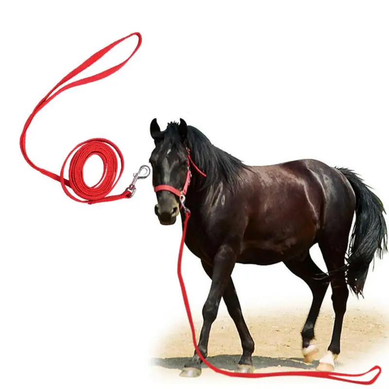 Регулируемый 3 м Halters оборудование для верховой езды Холтер лошадь Узелок с бит и