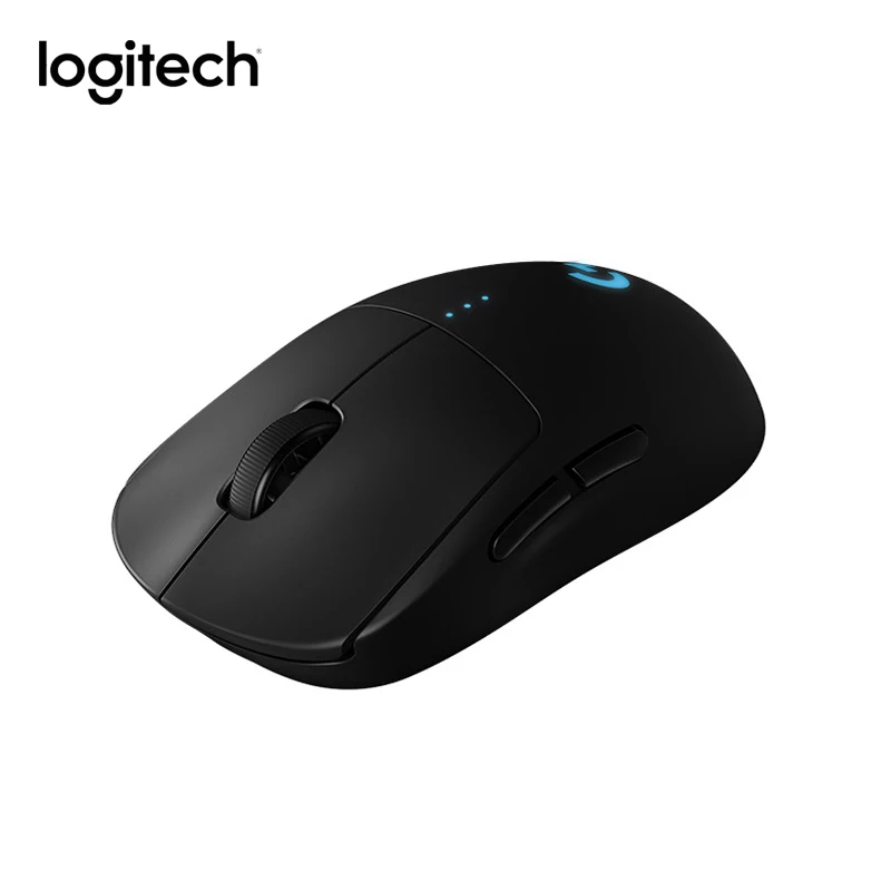 Беспроводная верхняя игровая мышь Logitech G Pro Lightspeed для ESports Hero16K Sensor RGB Lighting зарядка