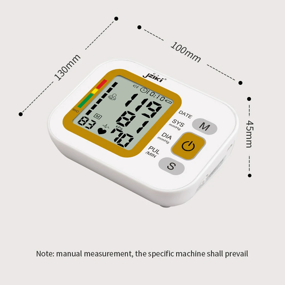 Сфигмоманометр RZ цифровой на запястье тонометр с измерением пульса и давления