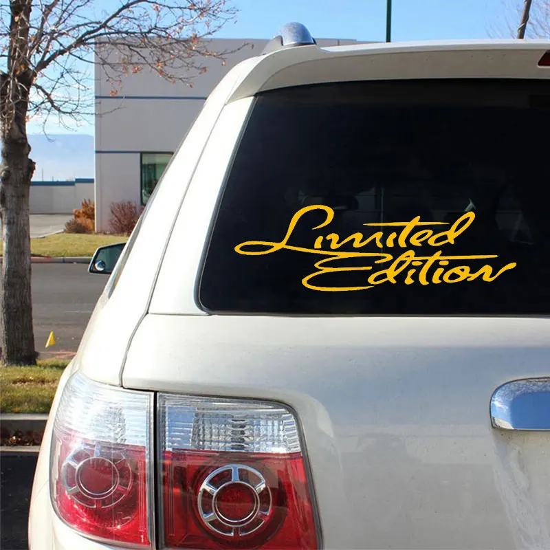 Ограниченная серия автомобильных наклеек оригинальные виниловые наклейки для