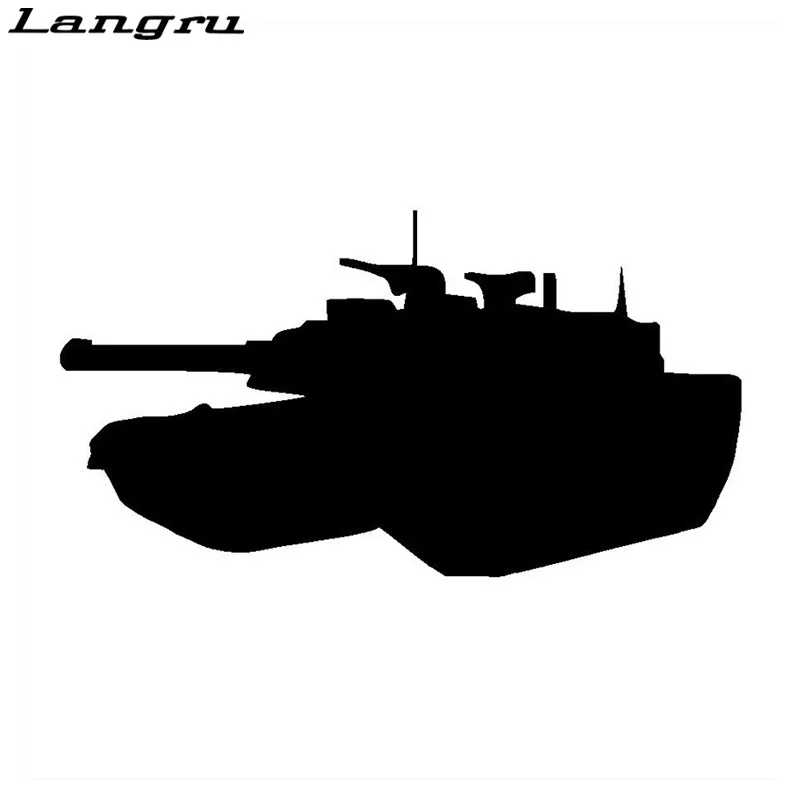 

Langru 15.2*8.2CM Personality Army Tank War Sticker For Infantry Vinyl Decals Car Accessories Jdm