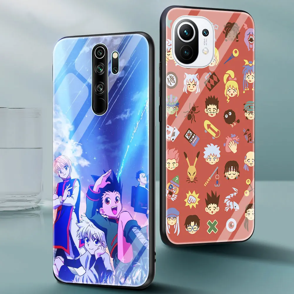Чехол для телефона Hunter X HXH стеклянный чехол с рисунком аниме Xiaomi Redmi Note 9S 8 Mi Poco X3 NFC