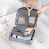 large capacity portable airplane bag multi function cosmetic and skin care products wash storage bag travel bath and fitness