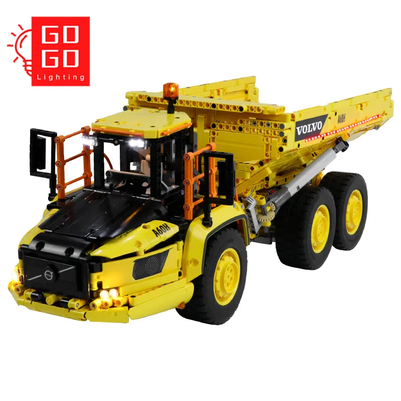 

GOGOMOC Brand LED Light Up Kit For lego 42114 Technic 6x6 Articulated Hauler Toys Building Blocks Lighting