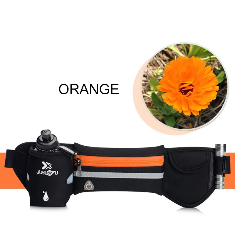 Orange Сумка для бега, Беговая, марафонская, на открытом воздухе, Спортивная, многофункциональная, спортивная сумка, сумка для мобильного телефона, портативный чайник - Цвет: Orange