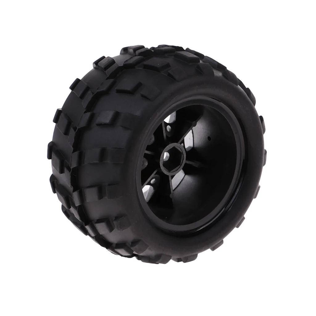 

2pcs 1/18 Car Spare Parts Right Tire Tyre For 1:18 Wltoys A979 A979-B A979-A